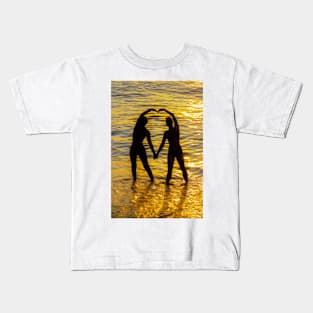 Heart Pose Kids T-Shirt